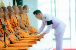มรภ.เทพสตรี ร่วมพิธีถวายน้ำสรงพระศพเบื้องหน้าพระรูป สมเด็จพระเจ้าลูกเธอ เจ้าฟ้าพัชรกิติยาภาฯ น้อมรำลึกในพระกรุณาธิคุณ