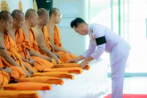 มรภ.เทพสตรี ร่วมพิธีถวายน้ำสรงพระศพเบื้องหน้าพระรูป สมเด็จพระเจ้าลูกเธอ เจ้าฟ้าพัชรกิติยาภาฯ น้อมรำลึกในพระกรุณาธิคุณ