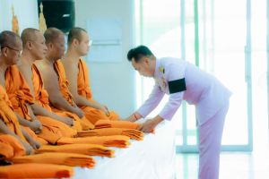 มรภ.เทพสตรี ร่วมพิธีถวายน้ำสรงพระศพเบื้องหน้าพระรูป สมเด็จพระเจ้าลูกเธอ เจ้าฟ้าพัชรกิติยาภาฯ น้อมรำลึกในพระกรุณาธิคุณ