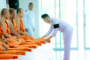มรภ.เทพสตรี ร่วมพิธีถวายน้ำสรงพระศพเบื้องหน้าพระรูป สมเด็จพระเจ้าลูกเธอ เจ้าฟ้าพัชรกิติยาภาฯ น้อมรำลึกในพระกรุณาธิคุณ