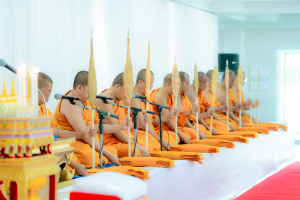 มรภ.เทพสตรี ร่วมพิธีถวายน้ำสรงพระศพเบื้องหน้าพระรูป สมเด็จพระเจ้าลูกเธอ เจ้าฟ้าพัชรกิติยาภาฯ น้อมรำลึกในพระกรุณาธิคุณ