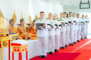 มรภ.เทพสตรี ร่วมพิธีถวายน้ำสรงพระศพเบื้องหน้าพระรูป สมเด็จพระเจ้าลูกเธอ เจ้าฟ้าพัชรกิติยาภาฯ น้อมรำลึกในพระกรุณาธิคุณ
