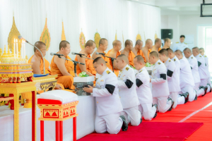 มรภ.เทพสตรี ร่วมพิธีถวายน้ำสรงพระศพเบื้องหน้าพระรูป สมเด็จพระเจ้าลูกเธอ เจ้าฟ้าพัชรกิติยาภาฯ น้อมรำลึกในพระกรุณาธิคุณ