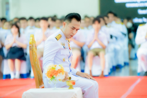 มรภ.เทพสตรี ร่วมพิธีถวายน้ำสรงพระศพเบื้องหน้าพระรูป สมเด็จพระเจ้าลูกเธอ เจ้าฟ้าพัชรกิติยาภาฯ น้อมรำลึกในพระกรุณาธิคุณ