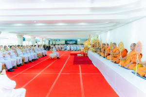 มรภ.เทพสตรี ร่วมพิธีถวายน้ำสรงพระศพเบื้องหน้าพระรูป สมเด็จพระเจ้าลูกเธอ เจ้าฟ้าพัชรกิติยาภาฯ น้อมรำลึกในพระกรุณาธิคุณ