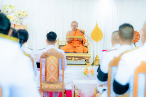 มรภ.เทพสตรี ร่วมพิธีถวายน้ำสรงพระศพเบื้องหน้าพระรูป สมเด็จพระเจ้าลูกเธอ เจ้าฟ้าพัชรกิติยาภาฯ น้อมรำลึกในพระกรุณาธิคุณ