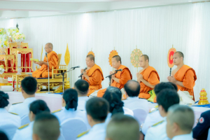 มรภ.เทพสตรี ร่วมพิธีถวายน้ำสรงพระศพเบื้องหน้าพระรูป สมเด็จพระเจ้าลูกเธอ เจ้าฟ้าพัชรกิติยาภาฯ น้อมรำลึกในพระกรุณาธิคุณ