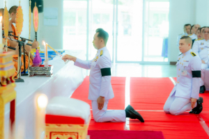 มรภ.เทพสตรี ร่วมพิธีถวายน้ำสรงพระศพเบื้องหน้าพระรูป สมเด็จพระเจ้าลูกเธอ เจ้าฟ้าพัชรกิติยาภาฯ น้อมรำลึกในพระกรุณาธิคุณ