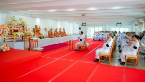 มรภ.เทพสตรี ร่วมพิธีถวายน้ำสรงพระศพเบื้องหน้าพระรูป สมเด็จพระเจ้าลูกเธอ เจ้าฟ้าพัชรกิติยาภาฯ น้อมรำลึกในพระกรุณาธิคุณ