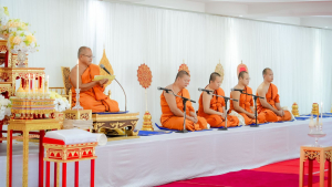 มรภ.เทพสตรี ร่วมพิธีถวายน้ำสรงพระศพเบื้องหน้าพระรูป สมเด็จพระเจ้าลูกเธอ เจ้าฟ้าพัชรกิติยาภาฯ น้อมรำลึกในพระกรุณาธิคุณ