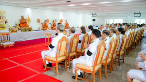 มรภ.เทพสตรี ร่วมพิธีถวายน้ำสรงพระศพเบื้องหน้าพระรูป สมเด็จพระเจ้าลูกเธอ เจ้าฟ้าพัชรกิติยาภาฯ น้อมรำลึกในพระกรุณาธิคุณ