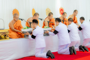 มรภ.เทพสตรี ร่วมพิธีถวายน้ำสรงพระศพเบื้องหน้าพระรูป สมเด็จพระเจ้าลูกเธอ เจ้าฟ้าพัชรกิติยาภาฯ น้อมรำลึกในพระกรุณาธิคุณ