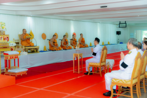 มรภ.เทพสตรี ร่วมพิธีถวายน้ำสรงพระศพเบื้องหน้าพระรูป สมเด็จพระเจ้าลูกเธอ เจ้าฟ้าพัชรกิติยาภาฯ น้อมรำลึกในพระกรุณาธิคุณ