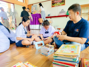 สำนักวิทยบริการฯ มรภ.เทพสตรี ลงพื้นที่พัฒนาห้องสมุดโรงเรียนบ้านวังขอนขว้าง พร้อมลงนาม MOU ร่วมสร้างสังคมแห่งการเรียนรู้