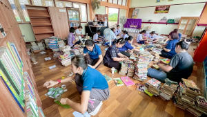 สำนักวิทยบริการฯ มรภ.เทพสตรี ลงพื้นที่พัฒนาห้องสมุดโรงเรียนบ้านวังขอนขว้าง พร้อมลงนาม MOU ร่วมสร้างสังคมแห่งการเรียนรู้