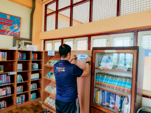 สำนักวิทยบริการฯ มรภ.เทพสตรี ลงพื้นที่พัฒนาห้องสมุดโรงเรียนบ้านวังขอนขว้าง พร้อมลงนาม MOU ร่วมสร้างสังคมแห่งการเรียนรู้