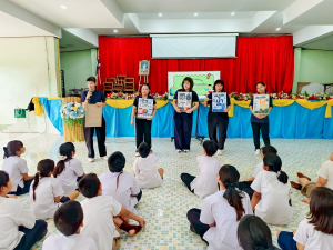 สำนักวิทยบริการฯ มรภ.เทพสตรี ลงพื้นที่พัฒนาห้องสมุดโรงเรียนบ้านวังขอนขว้าง พร้อมลงนาม MOU ร่วมสร้างสังคมแห่งการเรียนรู้
