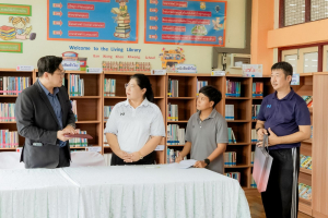สำนักวิทยบริการฯ มรภ.เทพสตรี ลงพื้นที่พัฒนาห้องสมุดโรงเรียนบ้านวังขอนขว้าง พร้อมลงนาม MOU ร่วมสร้างสังคมแห่งการเรียนรู้