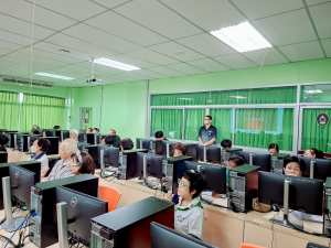 คณะเทคโนโลยีสารสนเทศ มรภ.เทพสตรี จัดอบรม AI SMART SKILLS ให้แก่สมาชิกชมรมผู้อาวุโสเทพสตรี