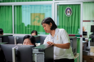 คณะเทคโนโลยีสารสนเทศ มรภ.เทพสตรี จัดอบรม AI SMART SKILLS ให้แก่สมาชิกชมรมผู้อาวุโสเทพสตรี