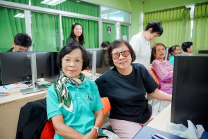 คณะเทคโนโลยีสารสนเทศ มรภ.เทพสตรี จัดอบรม AI SMART SKILLS ให้แก่สมาชิกชมรมผู้อาวุโสเทพสตรี