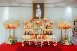 มรภ.เทพสตรี ร่วมพิธีทำบุญตักบาตรและพิธีบำเพ็ญกุศลทักษิณานุประทาน อุทิศถวายแด่ สมเด็จพระเจ้าลูกเธอ เจ้าฟ้าพัชรกิติยาภาฯ ครบสัตตมวาร (7 วัน)