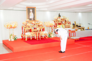 มรภ.เทพสตรี ร่วมพิธีทำบุญตักบาตรและพิธีบำเพ็ญกุศลทักษิณานุประทาน อุทิศถวายแด่ สมเด็จพระเจ้าลูกเธอ เจ้าฟ้าพัชรกิติยาภาฯ ครบสัตตมวาร (7 วัน)