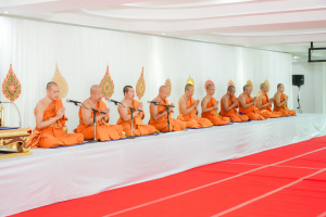 มรภ.เทพสตรี ร่วมพิธีทำบุญตักบาตรและพิธีบำเพ็ญกุศลทักษิณานุประทาน อุทิศถวายแด่ สมเด็จพระเจ้าลูกเธอ เจ้าฟ้าพัชรกิติยาภาฯ ครบสัตตมวาร (7 วัน)