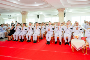 มรภ.เทพสตรี ร่วมพิธีทำบุญตักบาตรและพิธีบำเพ็ญกุศลทักษิณานุประทาน อุทิศถวายแด่ สมเด็จพระเจ้าลูกเธอ เจ้าฟ้าพัชรกิติยาภาฯ ครบสัตตมวาร (7 วัน)