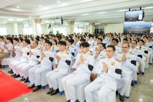 มรภ.เทพสตรี ร่วมพิธีทำบุญตักบาตรและพิธีบำเพ็ญกุศลทักษิณานุประทาน อุทิศถวายแด่ สมเด็จพระเจ้าลูกเธอ เจ้าฟ้าพัชรกิติยาภาฯ ครบสัตตมวาร (7 วัน)
