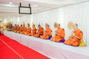 มรภ.เทพสตรี ร่วมพิธีทำบุญตักบาตรและพิธีบำเพ็ญกุศลทักษิณานุประทาน อุทิศถวายแด่ สมเด็จพระเจ้าลูกเธอ เจ้าฟ้าพัชรกิติยาภาฯ ครบสัตตมวาร (7 วัน)