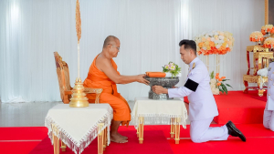 มรภ.เทพสตรี ร่วมพิธีทำบุญตักบาตรและพิธีบำเพ็ญกุศลทักษิณานุประทาน อุทิศถวายแด่ สมเด็จพระเจ้าลูกเธอ เจ้าฟ้าพัชรกิติยาภาฯ ครบสัตตมวาร (7 วัน)
