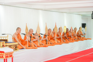 มรภ.เทพสตรี ร่วมพิธีทำบุญตักบาตรและพิธีบำเพ็ญกุศลทักษิณานุประทาน อุทิศถวายแด่ สมเด็จพระเจ้าลูกเธอ เจ้าฟ้าพัชรกิติยาภาฯ ครบสัตตมวาร (7 วัน)