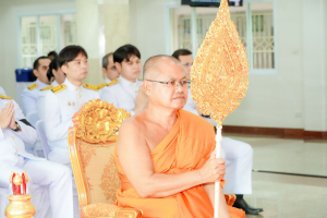 มรภ.เทพสตรี ร่วมพิธีทำบุญตักบาตรและพิธีบำเพ็ญกุศลทักษิณานุประทาน อุทิศถวายแด่ สมเด็จพระเจ้าลูกเธอ เจ้าฟ้าพัชรกิติยาภาฯ ครบสัตตมวาร (7 วัน)