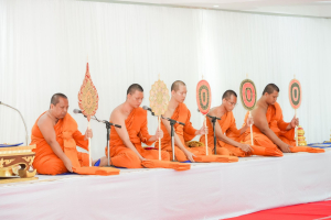 มรภ.เทพสตรี ร่วมพิธีทำบุญตักบาตรและพิธีบำเพ็ญกุศลทักษิณานุประทาน อุทิศถวายแด่ สมเด็จพระเจ้าลูกเธอ เจ้าฟ้าพัชรกิติยาภาฯ ครบสัตตมวาร (7 วัน)