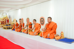มรภ.เทพสตรี ร่วมพิธีทำบุญตักบาตรและพิธีบำเพ็ญกุศลทักษิณานุประทาน อุทิศถวายแด่ สมเด็จพระเจ้าลูกเธอ เจ้าฟ้าพัชรกิติยาภาฯ ครบสัตตมวาร (7 วัน)
