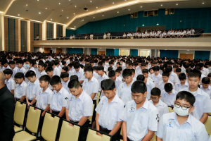 รร.สาธิต มรภ.เทพสตรี จัดพิธีไหว้ครู ประจำปีการศึกษา 2569