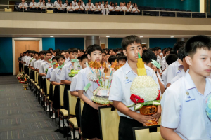 รร.สาธิต มรภ.เทพสตรี จัดพิธีไหว้ครู ประจำปีการศึกษา 2569