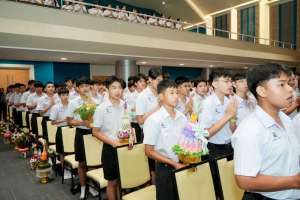 รร.สาธิต มรภ.เทพสตรี จัดพิธีไหว้ครู ประจำปีการศึกษา 2569
