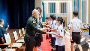 รร.สาธิต มรภ.เทพสตรี จัดพิธีไหว้ครู ประจำปีการศึกษา 2569