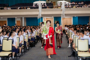 รร.สาธิต มรภ.เทพสตรี จัดพิธีไหว้ครู ประจำปีการศึกษา 2569