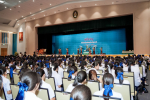 รร.สาธิต มรภ.เทพสตรี จัดพิธีไหว้ครู ประจำปีการศึกษา 2569