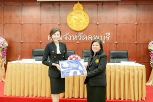 มรภ.เทพสตรี ลงนาม MOA ร่วมกับ ศาลจังหวัดลพบุรี ว่าด้วยการพัฒนาด้านกระบวนการยุติธรรม