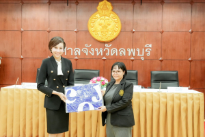 มรภ.เทพสตรี ลงนาม MOA ร่วมกับ ศาลจังหวัดลพบุรี ว่าด้วยการพัฒนาด้านกระบวนการยุติธรรม