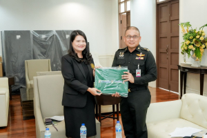 อธิการบดี มรภ.เทพสตรี ต้อนรับ ผอ.ศูนย์วิจัยและพัฒนาทหาร วท.กห. และคณะ ในโอกาสเข้าพบและประชาสัมพันธ์งาน Crimson Viper 2026