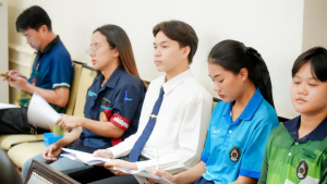 มรภ.เทพสตรี จัดประชุมขับเคลื่อนมาตรการองค์กรเพื่อความปลอดภัยทางถนนและวินัยจราจร