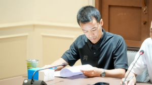 มรภ.เทพสตรี จัดประชุมขับเคลื่อนมาตรการองค์กรเพื่อความปลอดภัยทางถนนและวินัยจราจร
