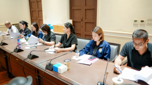 มรภ.เทพสตรี จัดประชุมขับเคลื่อนมาตรการองค์กรเพื่อความปลอดภัยทางถนนและวินัยจราจร