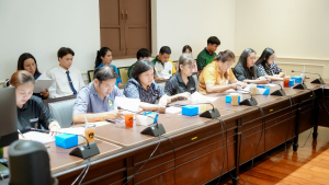 มรภ.เทพสตรี จัดประชุมขับเคลื่อนมาตรการองค์กรเพื่อความปลอดภัยทางถนนและวินัยจราจร