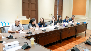 มรภ.เทพสตรี จัดประชุมขับเคลื่อนมาตรการองค์กรเพื่อความปลอดภัยทางถนนและวินัยจราจร
